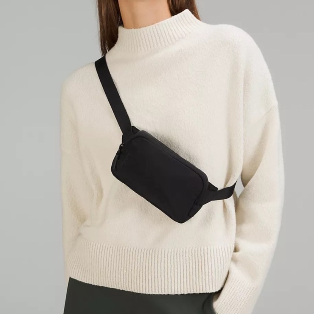 Black Mini Belt Bag